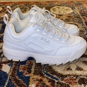 Fila White Shoes